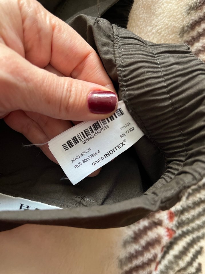 Kadın Kahverengi  Salaş Pantolon - Görsel 5