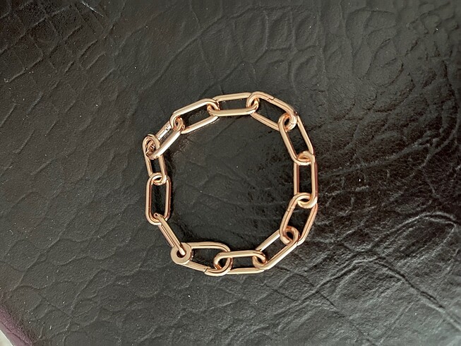 Pandora benzeri bileklik (rosegold)