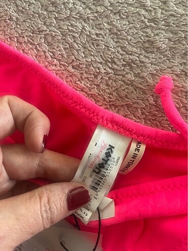 40 Beden pembe Renk Neon pembe bikini altı