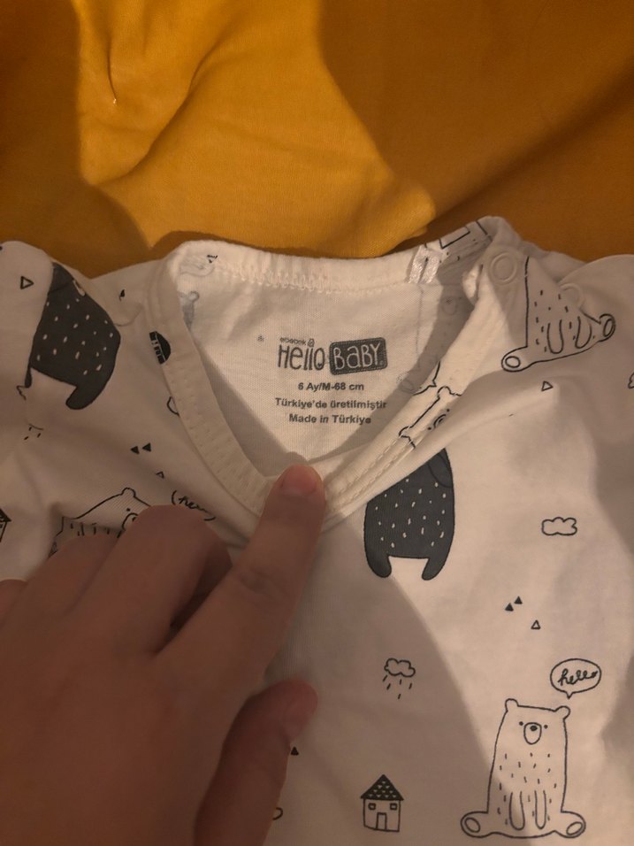 Bebek Erkek Kısa Kollu Baskılı Pamuklu Takım - Görsel 3