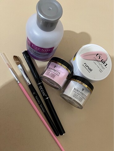 Uv Jel ve Akrilik Set
