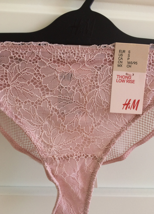 s Beden H&M PUDRA PEMBE ÇAMAŞIR