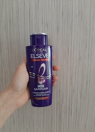 Loreal paris elseve mor şampuan