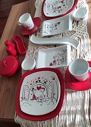 Keramika 18 Parça Kahvaltı Takımı