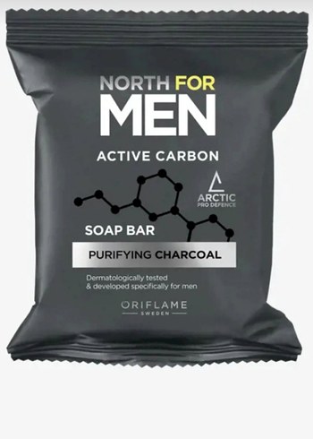 Oriflame North For Men Aktif Karbon Sabun - Görsel 2