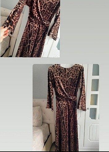 Leopar elbise