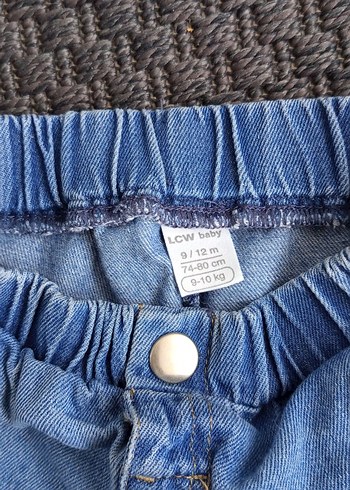 LC Waikiki Erkek Çocuk Mavi Bol Kesim Denim Pantolon - Görsel 3