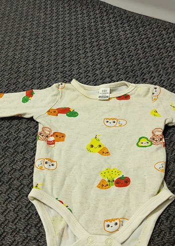 Bohem Tarzı Uzun Kollu Zıbın Örgü Bebek Body - Görsel 4