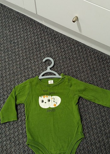 Bohem Tarzı Uzun Kollu Zıbın Örgü Bebek Body - Görsel 3