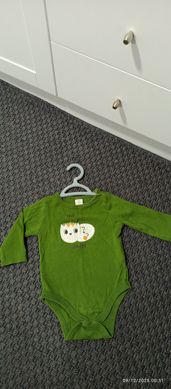 Bohem Tarzı Uzun Kollu Zıbın Örgü Bebek Body - Görsel 3