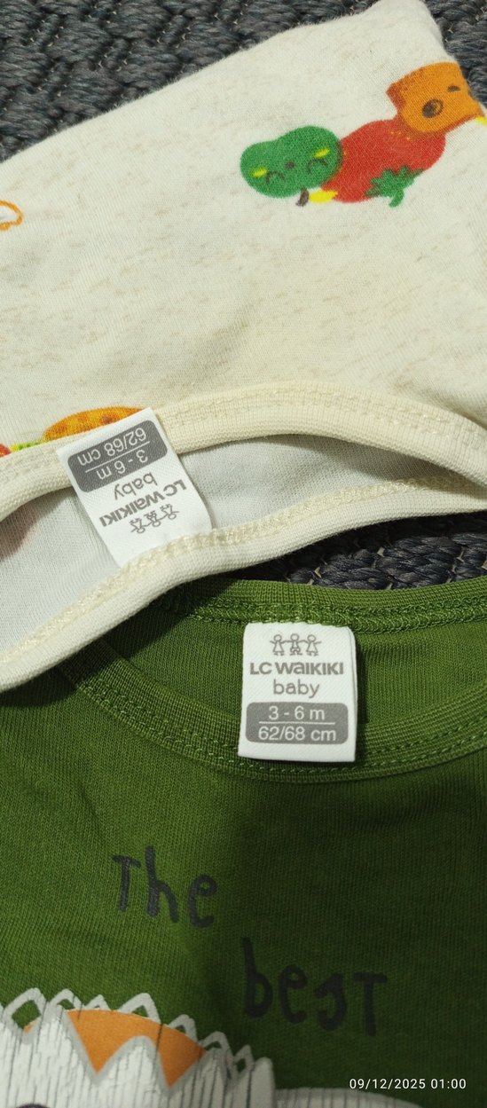 Bohem Tarzı Uzun Kollu Zıbın Örgü Bebek Body - Görsel 5