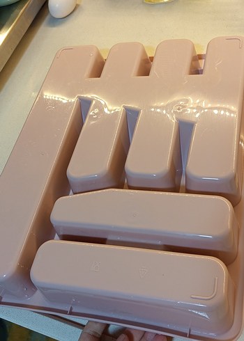 Bej Renkli Çok Bölmeli Çatal Kaşık Kutusu - Görsel 2