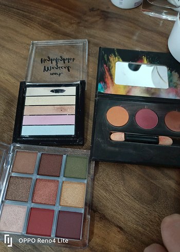 Çok Renkli Koyu Tonlu Göz Farı Paleti - Görsel 7