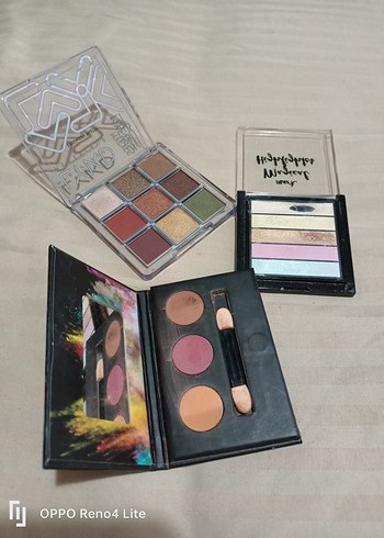 Çok Renkli Koyu Tonlu Göz Farı Paleti - Görsel 2