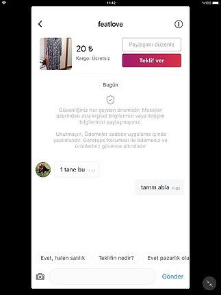 xl Beden Tunik takas