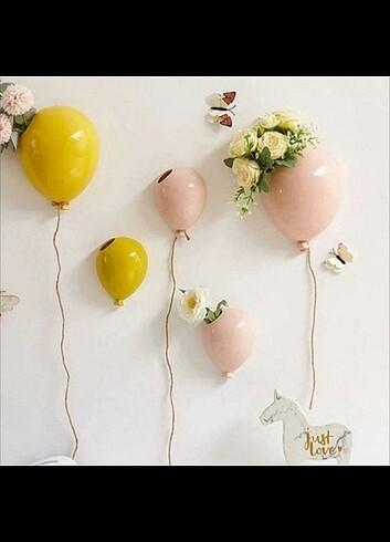 Balon saksı ham boyasız 1 büyük bir küçük fiyatıdır ham obje