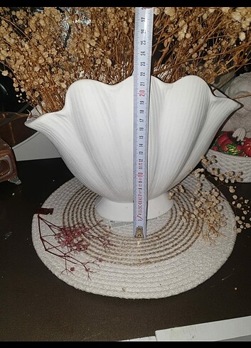15-36 kg Beden Beyaz boyalı vernikli isteyene vazo