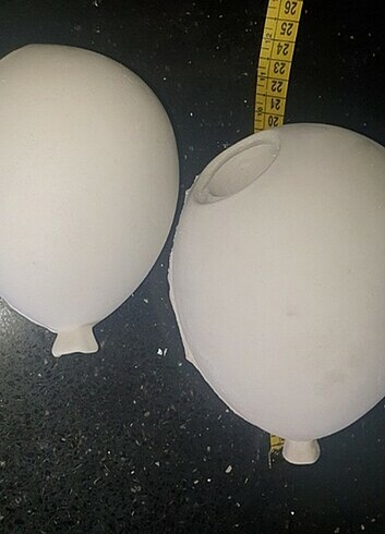 15-36 kg Beden 8 takım balon saksı ham boyasız 