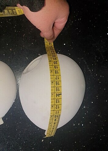 15-36 kg Beden beyaz Renk 8 takım balon saksı ham boyasız 