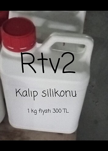 Rtv2 kalıp silikonu 10 stor ve 5 stor var 