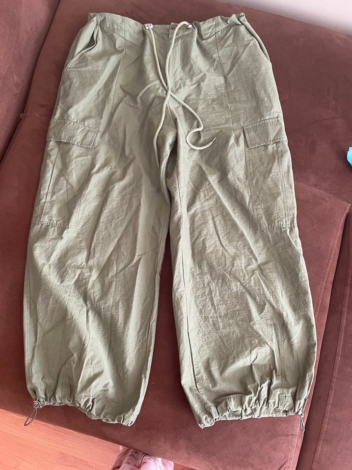 Oversize Paraşüt pantolon ayarlanabilir - Görsel 2