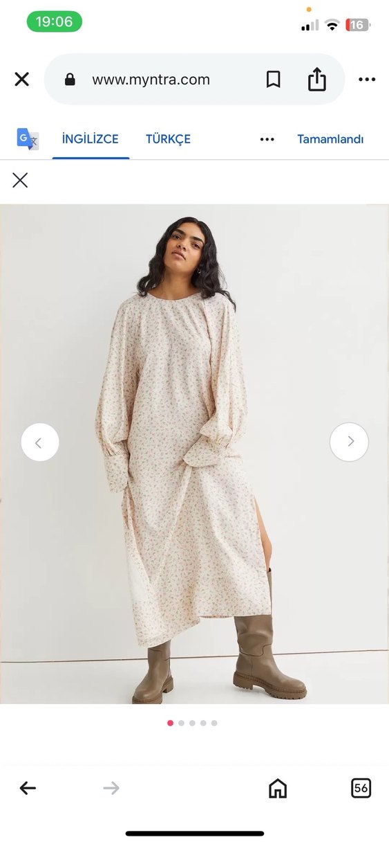 H&M oversize günlük elbise - Görsel 5