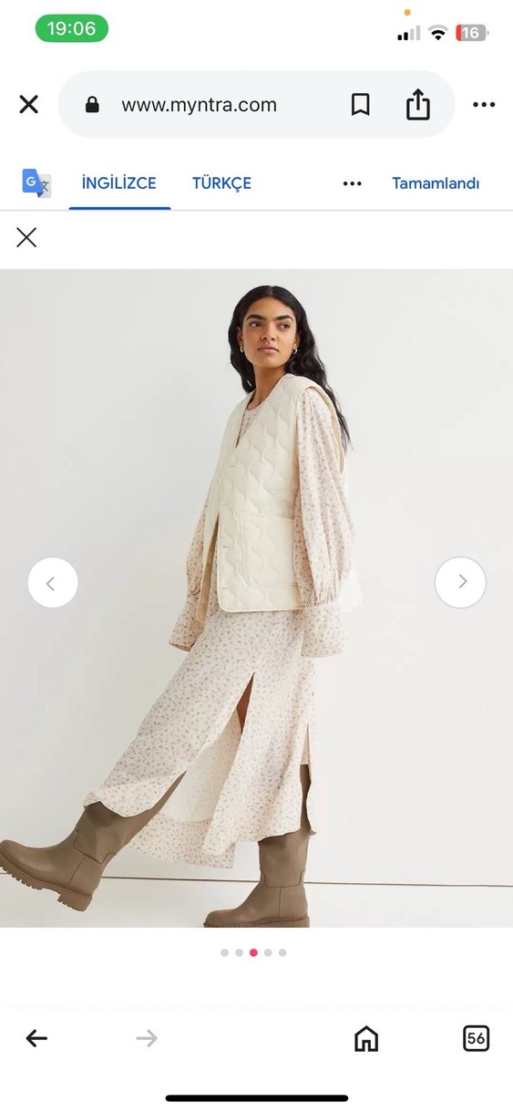 H&M oversize günlük elbise - Görsel 3