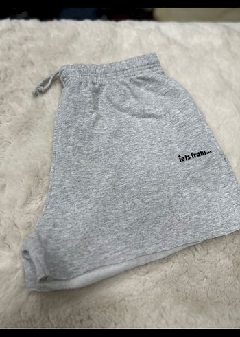 İets frans pamuklu oversize şort - Görsel 2