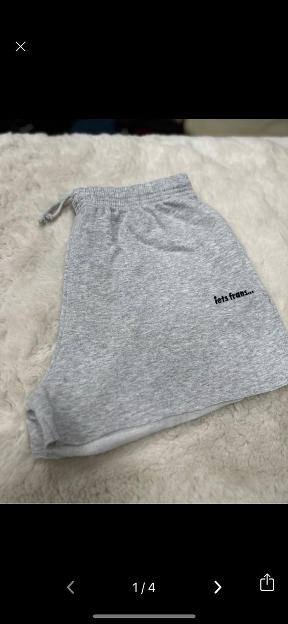 İets frans pamuklu oversize şort - Görsel 2