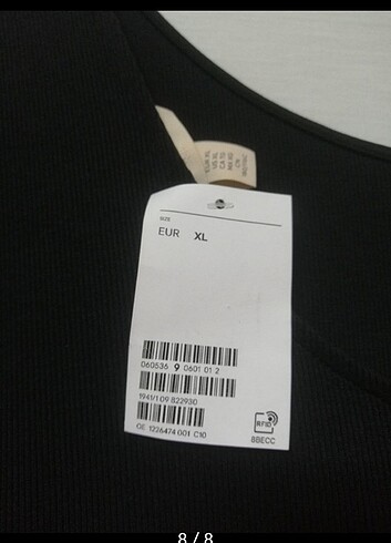 xl Beden H&M siyah düz elbise