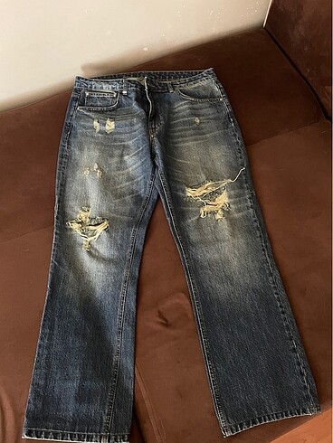 Y2k jean kot pantolon düşük bel