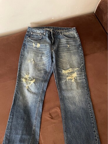 Bershka Y2k jean kot pantolon düşük bel