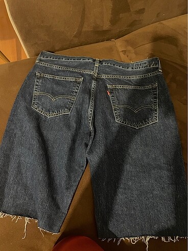 xxl Beden lacivert Renk Levis kot şort