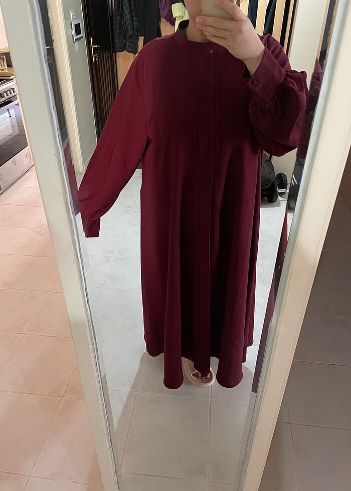 Tesettür elbise ferace - Görsel 5