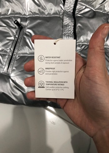 Zara suya dayanıklı şişme mont - Görsel 4