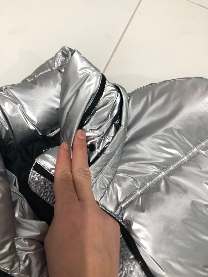 Zara suya dayanıklı şişme mont - Görsel 5