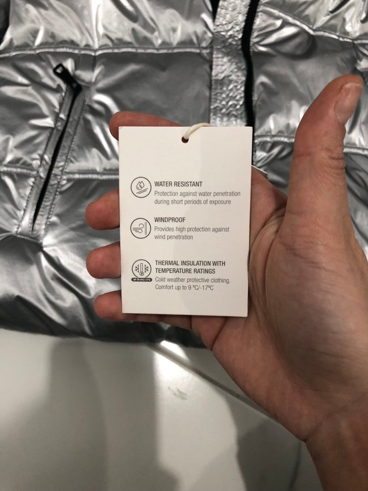 Zara suya dayanıklı şişme mont - Görsel 4