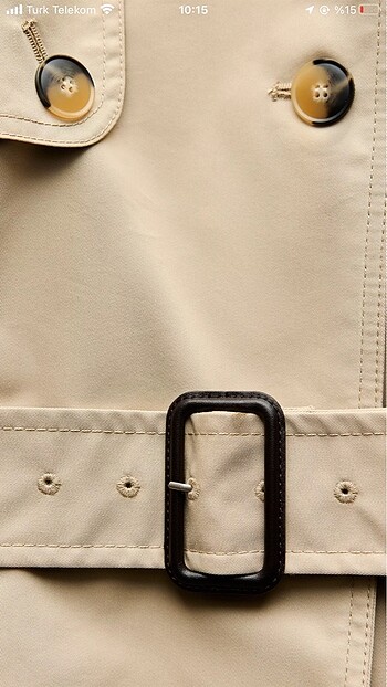 xs Beden camel Renk Zara trençkot