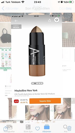 MAYBELLİNE STİCK KÖNTÜR