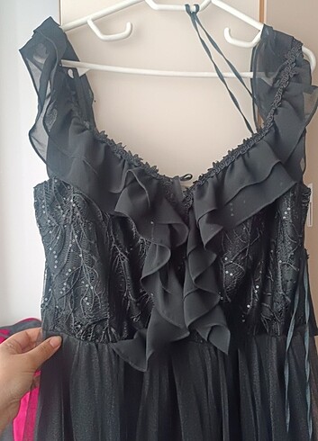 xl Beden abiye elbise