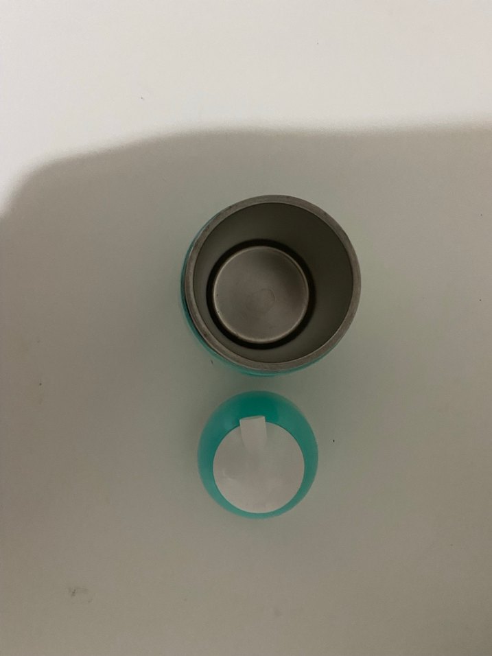 Turkuaz Çocuk Termosu Tavşan Desenli - Görsel 3