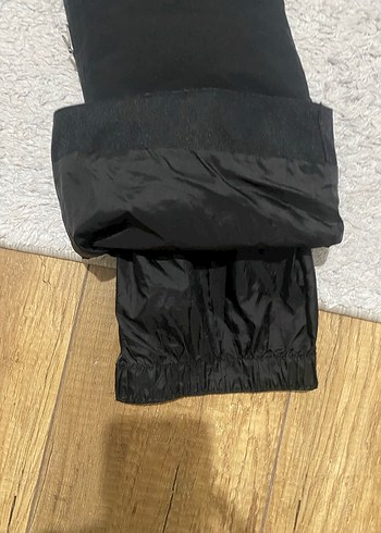 Siyah Erkek Kayak Pantolonu Askılı ve Kemerli - Görsel 4