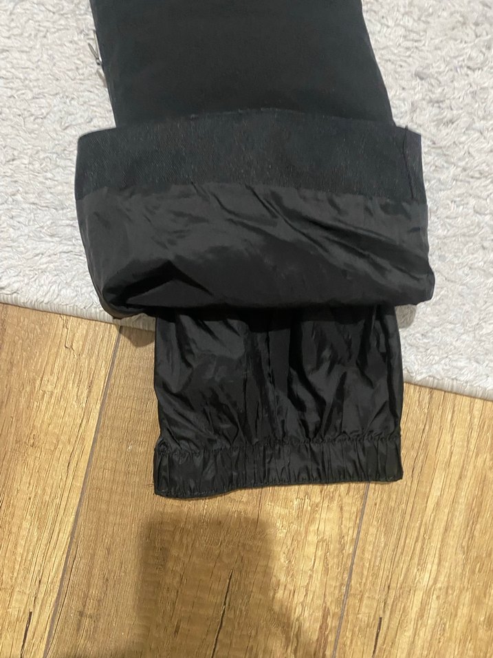 Siyah Erkek Kayak Pantolonu Askılı ve Kemerli - Görsel 4