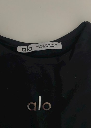 Siyah Kısa Kollu Maternity Tişört - Görsel 2