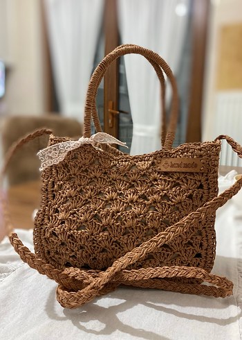 Bohem Örgü Kadın Çanta - Görsel 2