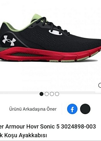 Diğer UNDER ARMOUR HOVR SONIC 5 ERKEK KOŞU AYAKKABISI