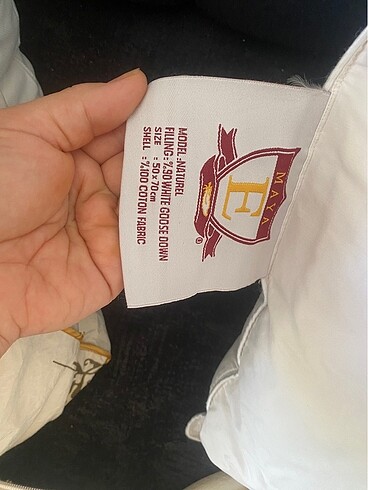 Maya Elite Kaz Tüyü Yastık - Görsel 6