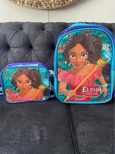Disney Prenses Elena ilkokul Çanta Seti - Görsel 2