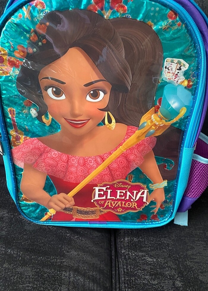 Disney Prenses Elena ilkokul Çanta Seti - Görsel 5