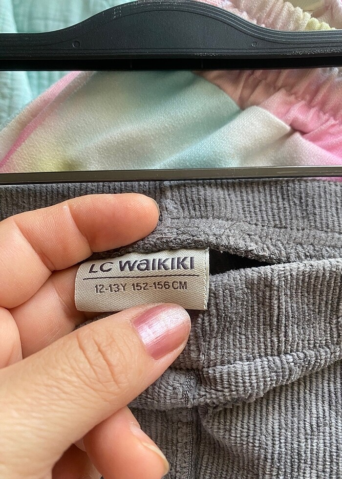 LCW Kadife Tayt - Görsel 3